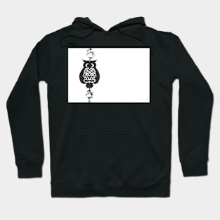 My Owl, nigth bird illustration, animal print Hoodie